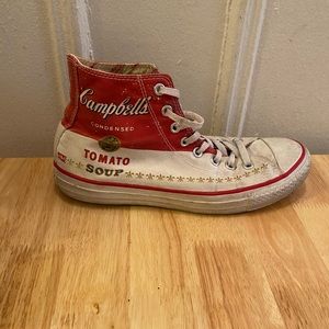 Andy Warhol Campbell’s Soup Converse